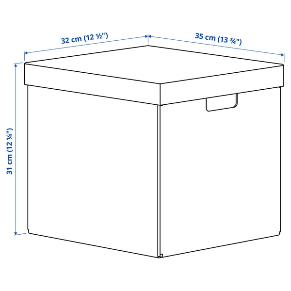 Illustration with measurements for the product: FJÄDERHARV.