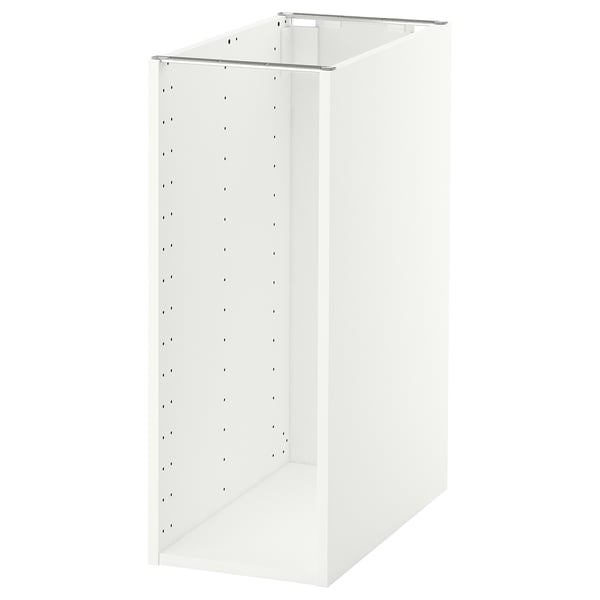 Ikea METOD kitchen cabinet, white, rectangular with adjustable shelving.