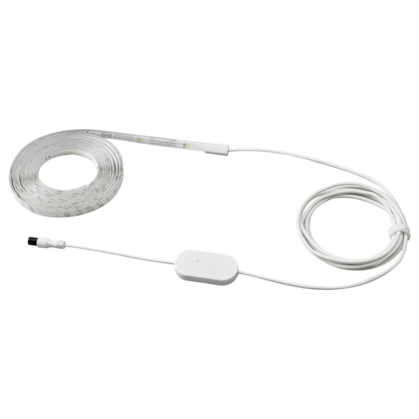 ORMANÄS led strips, white, bendy, with remote, cut to length.