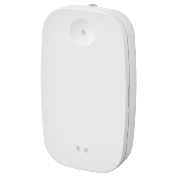 SOMRIG white smart remote button, rectangular shape, smooth design, abs plastic.