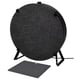 Ikea STARKVIND black air purifier with stand & remote.