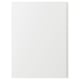 VOXTORP Door, matt white vertical handle, 60x80 cm