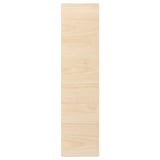 ASKERSUND door, light ash wood effect, rectangular with melamine finish.