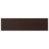 ASKERSUND dark brown cabinet front. Made of melamine particleboard, rectangular shape.