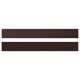 ASKERSUND dark brown wooden panels, rectangular shape, made of melamine and particleboard, perfect for kitchen cabinets.