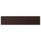 ASKERSUND dark brown melamine front panel with wood pattern.