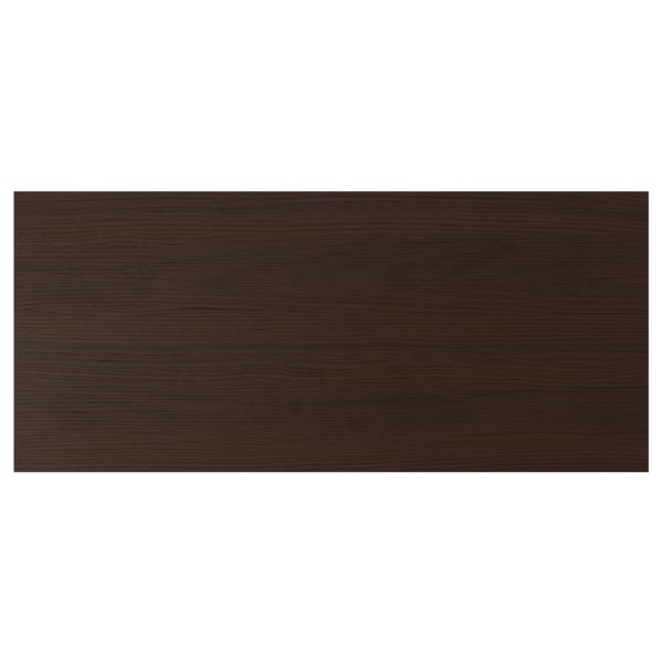 A dark brown, rectangular wooden panel with a smooth, natural texture, part of the ASKERSUND series.