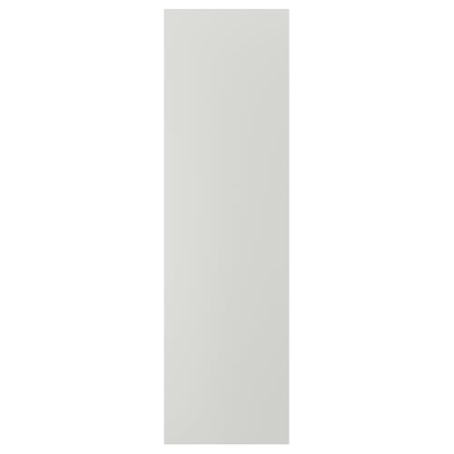 ASPUDDEN Cover panel, light grey, 63x220 cm