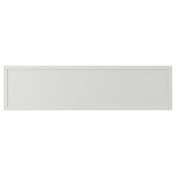 ASPUDDEN Drawer front, light grey, 75x20 cm