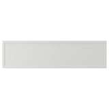 ASPUDDEN Drawer front, light grey, 75x20 cm