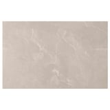 A beige BERGSVIKEN laminated drawer or cupboard front with a marble-like texture.