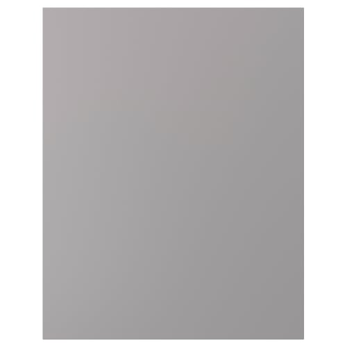 BODBYN soft grey cabinet door, smooth, rectangular, simple design.
