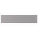 A grey BODBYN kitchen cabinet with bevelled edges and a smooth lacquered surface.