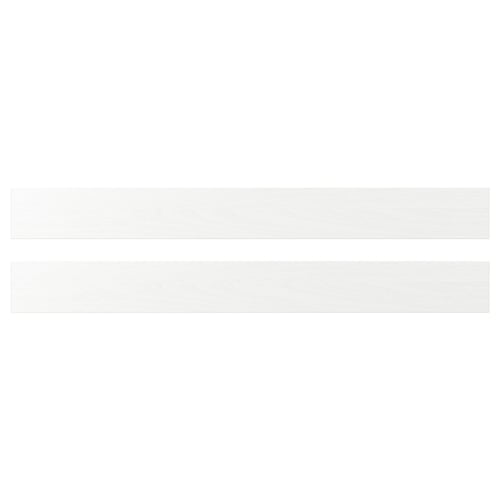ENKÖPING white cabinet doors, wood grain foil, resistant surface, 25-year guarantee