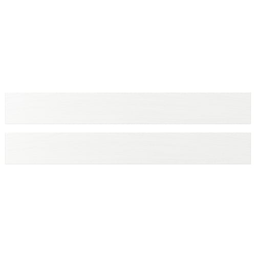 ENKÖPING white cabinet door with wood texture.
