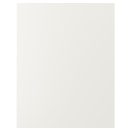 FÖRBÄTTRA: white fiberboard cabinet door.