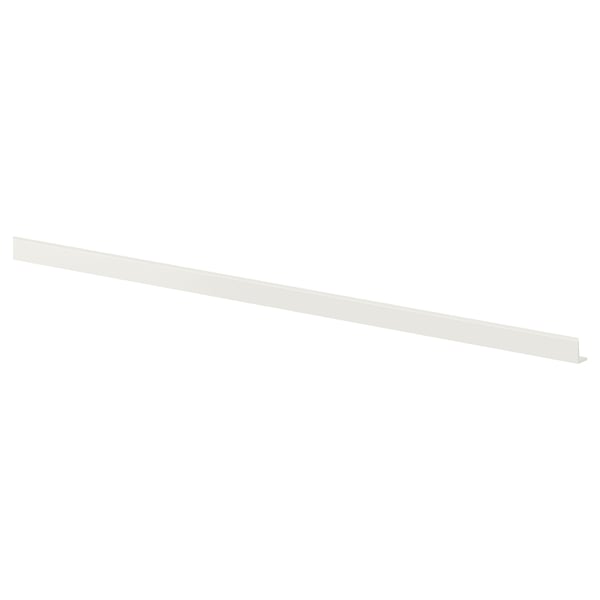 A white plastic kitchen plinth.