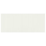 FÖRVALTARE white rectangular back panel, plain design, acrylic & fiberboard.