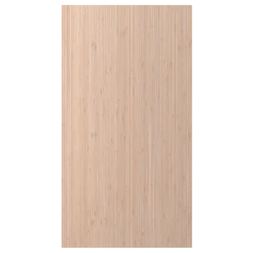 FRÖJERED bamboo drawer fronts, natural, rectangular, smooth texture, clean design.