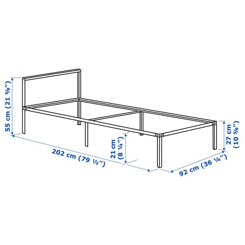 Illustration with measurements for the product: GRIMSBU.