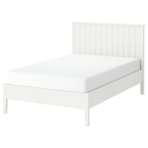 GULLABERG Bed frame, white, 120x200 cm