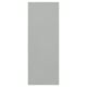 KÖRFÄLT grey kitchen mat, rectangular, machine washable, rubber backing, polypropylene surface.