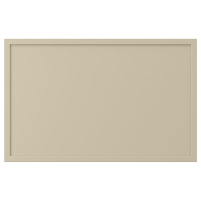 KRUKMAKARE: cream-colored, rectangular, framed panel.