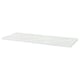 LAGKAPTEN white table top, square grid pattern, fibeboard & particleboard, rectangle shape.