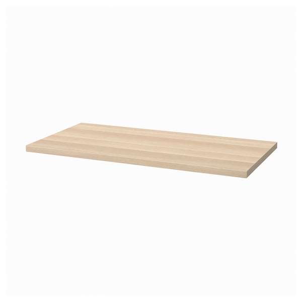 LAGKAPTEN: light wood, rectangular shelf, simple design, smooth surface.