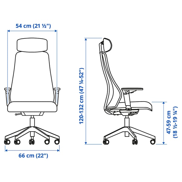 Illustration with measurements for the product: MATCHSPEL.