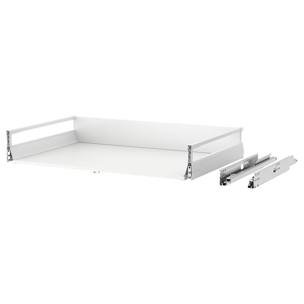 MAXIMERA drawer unit, white, steel, rectangular, modern.
