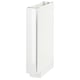 METOD: white, glossy kitchen cabinet. Sleek, rectangular design with modern feel.