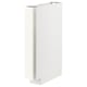 White METOD kitchen cabinet with vallstena fronts, modern design, rectangular shape.