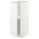 METOD white cabinet, modern, square, minimalist design, adjustable shelves.
