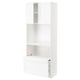 METOD white kitchen cabinet with drawers and shelves, modern design.