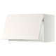 White METOD kitchen cabinet, rectangular, smooth design.