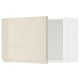 METOD kitchen cabinet in beige with high gloss finish. Rectangular shape, modern design, open on one side.