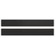 NICKEBO drawer fronts, matt black, recycled materials, rectangular shape, modern design.