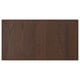 Dark wood SINARP panel with oak veneer, rectangle shape, natural grain pattern.