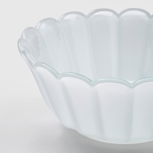 SMÅNÄCKROS Decorative bowl, white, 15 cm