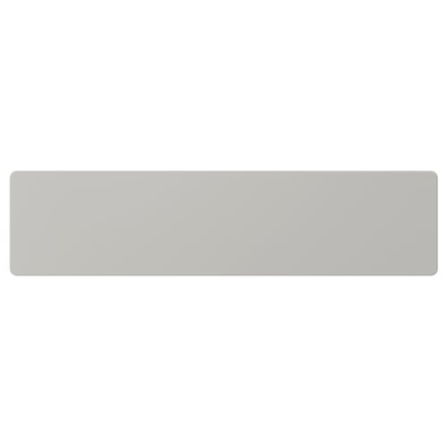 Grey rectangular SMÅSTAD drawer front, made of fibreboard.