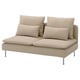 SÖDERHAMN Compact 3-seat section, Kelinge beige