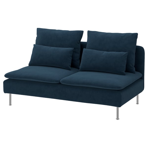 SÖDERHAMN Compact 3-seat section, Kelinge dark blue
