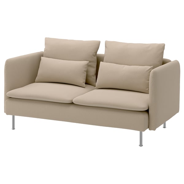 SÖDERHAMN Compact 3-seat sofa, Kelinge beige