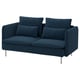 SÖDERHAMN Compact 3-seat sofa, Kelinge dark blue