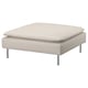 SÖDERHAMN Footstool, Gunnared beige