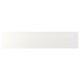 STENSUND white cabinet panel with framed, grooved design.
