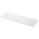 Tolkien white marble effect countertop, rectangular, sleek and scratch-resistant.