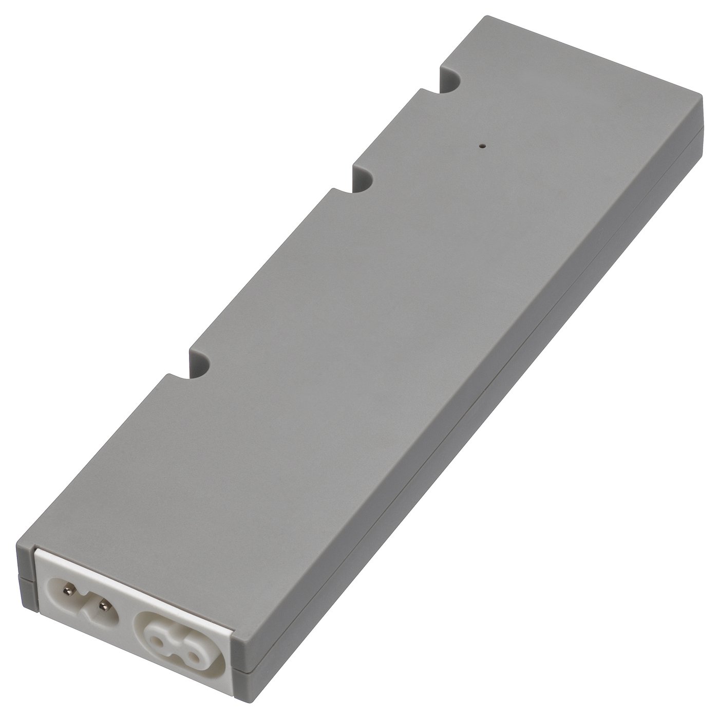 Ikea TRÅDFRI driver, gray, rectangular, plastic.
