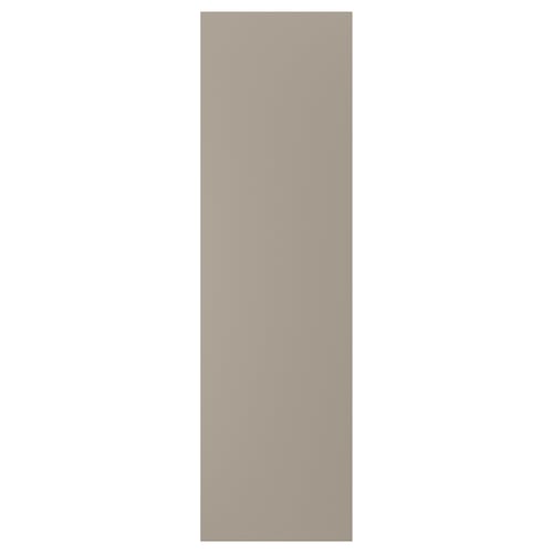 UPPLÖV: beige cover panel, rectangular, plastic/wood, uniform finish.